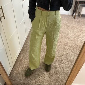 Everlane Way High Linen Pant